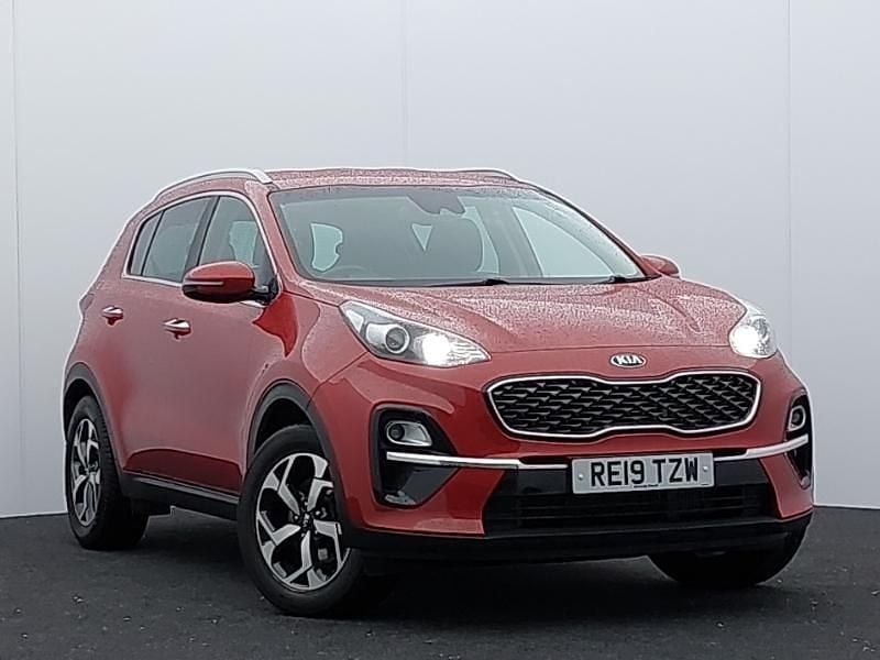 Red Used 2019 Kia Sportage SUV | £11,998 (Good price) - Image 1/4