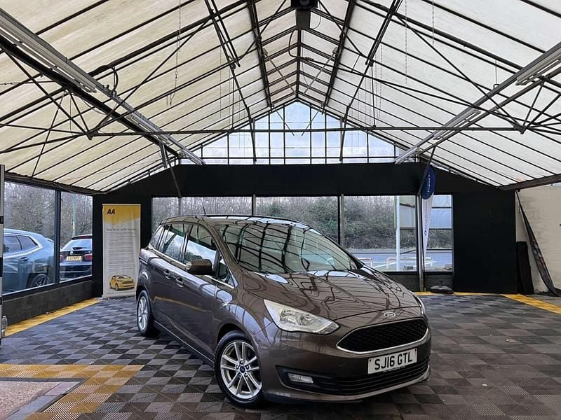 Used Ford Grand C-Max Zetec 120 HP (88 kW) 2016 Brown MPV