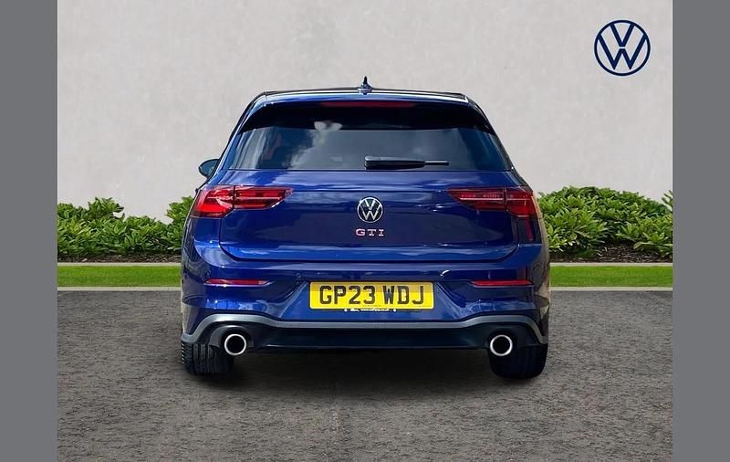 Used VW Golf VIII GTI 245 HP (180 kW) 2023 Blue Hatchback