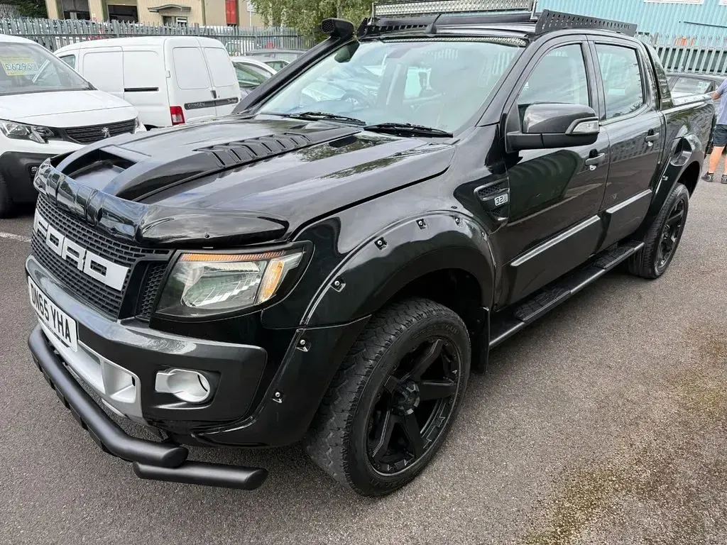 Used Ford Ranger Wildtrack 200 HP (147 kW) 2015 Black Pickup