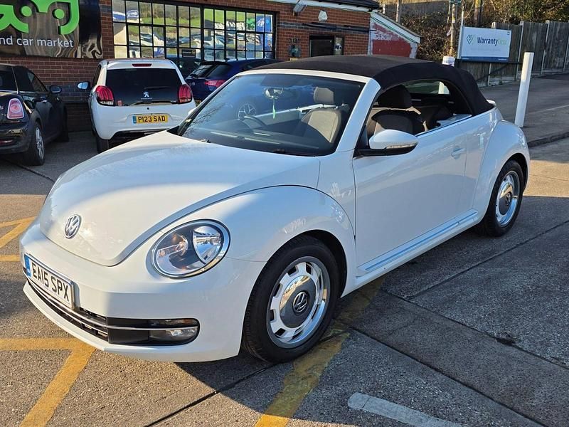 Used VW Beetle Design 2015 White Hatchback