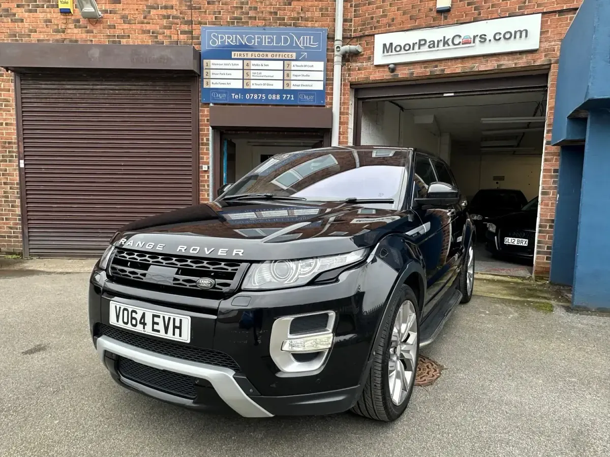 Käytetty Land Rover Range Rover evoque Autobiography 2014 Musta Katumaasturi