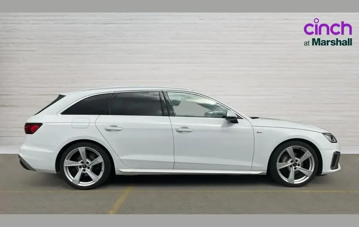 Used Audi A4 S-Line 204 HP (150 kW) 2024 Arkona white Estate