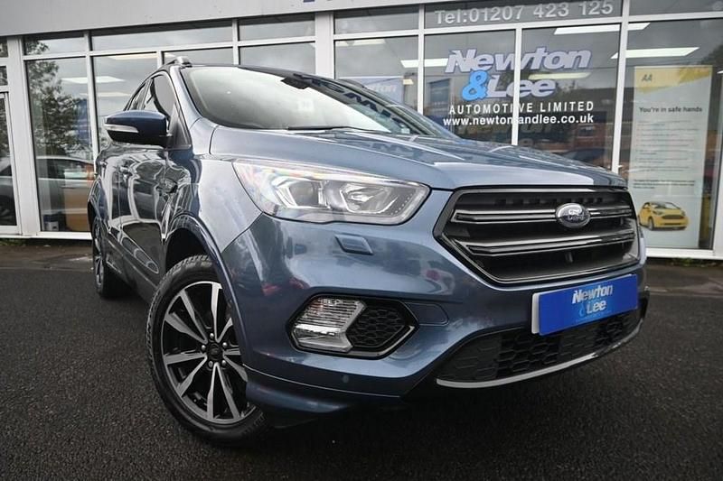 Blue Used 2019 Ford Kuga ST-Line SUV | £10,795 (Fair price) - Image 1/4