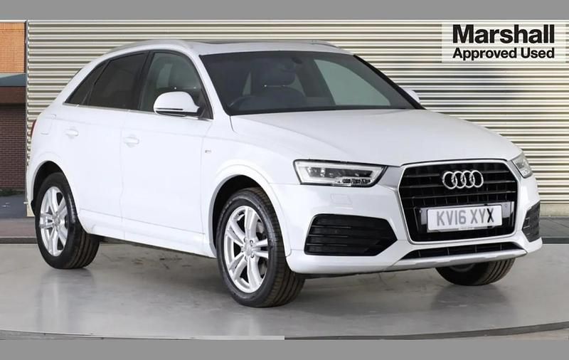 Used Audi Q3 S-Line 147 HP (108 kW) 2016 White SUV
