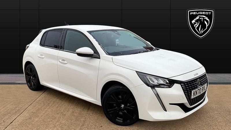 White Used 2020 Peugeot 208 Allure Hatchback | £13,542 (Fair price) - Image 1/3