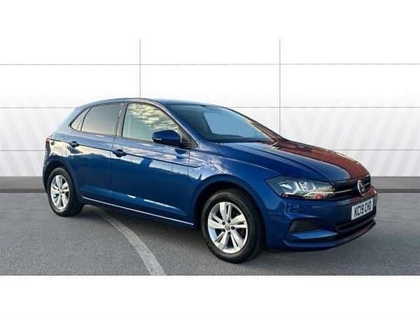 Blue Used 2019 VW Polo SE Hatchback | £12,712 (Fair price) - Image 1/4