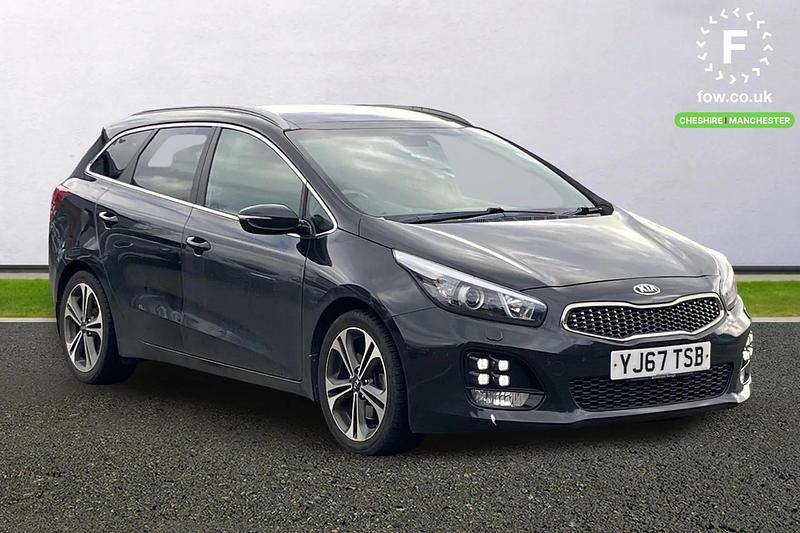 Used Kia Ceed Sportswagon GT-Line S 136 HP (100 kW) 2017 Black Estate