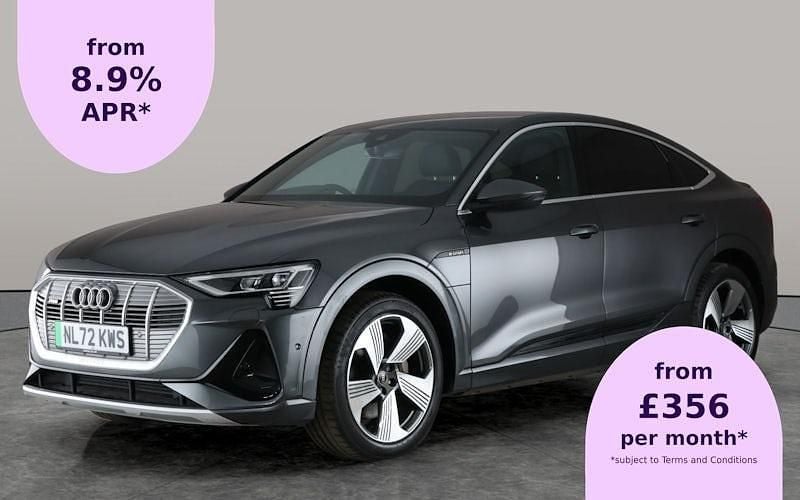 Grey Used 2022 Audi e-tron S-Line SUV | £24,483 (Good price) - Image 1/2
