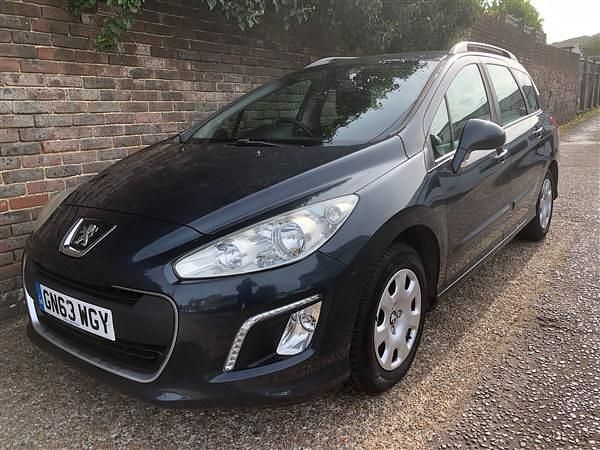 Blue Used 2013 Peugeot 308 Access Estate | £2,795 (Fair price) - Image 1/4