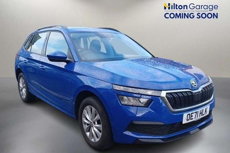 Used Skoda Kamiq 95 HP (69 kW) 2022 Blue SUV