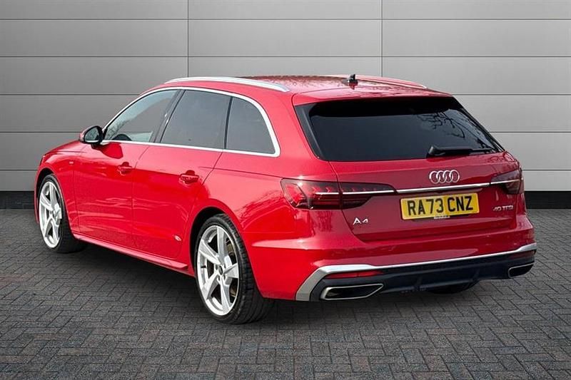 Used Audi A4 S-Line 204 HP (150 kW) 2024 Red Estate
