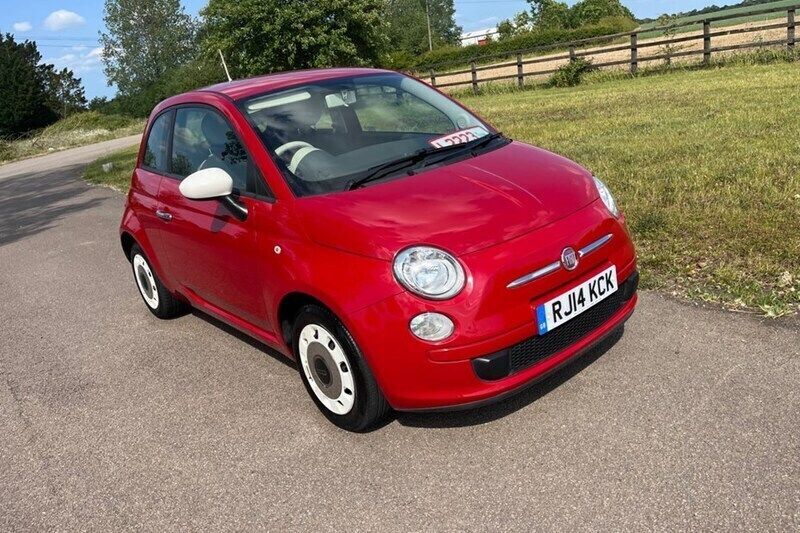Red Used 2014 Fiat 500 Hatchback | £4,290 (Good price) - Image 1/1