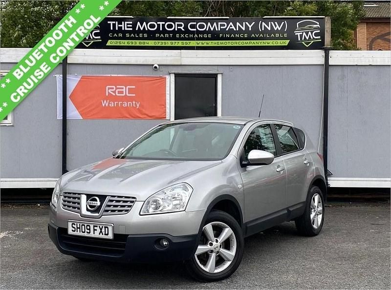 Silver Used 2009 Nissan Qashqai Acenta SUV | £3,490 (Fair price) - Image 1/4