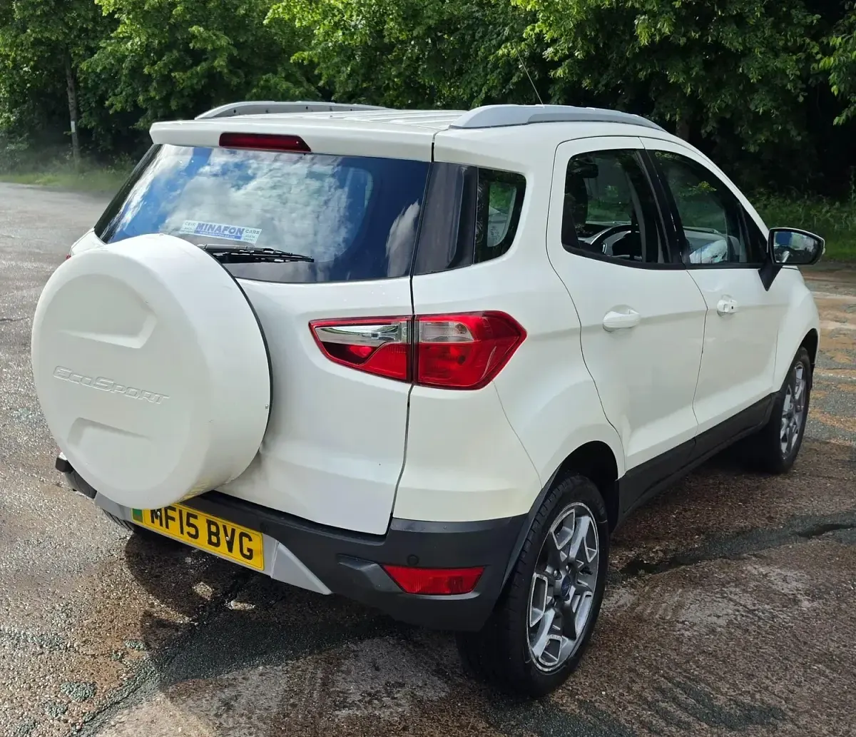 Used Ford Ecosport Titanium 2015 White SUV
