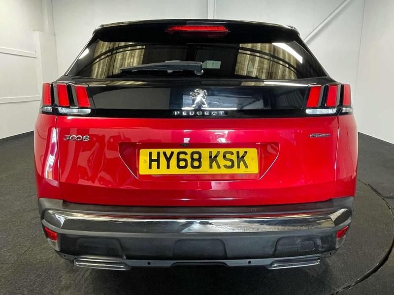 Used Peugeot 3008 GT-line 2018 Red SUV