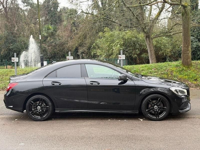 Used Mercedes CLA180 AMG line 2018 Black Sedan
