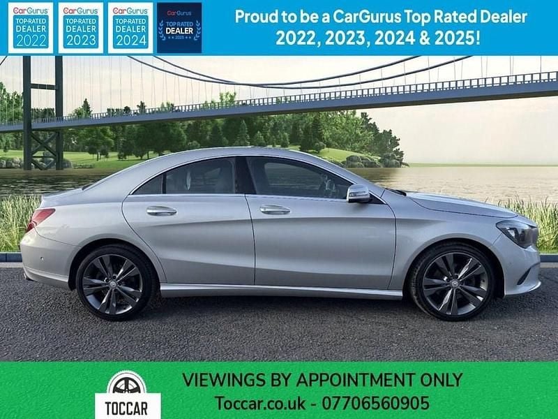Used Mercedes CLA220 177 HP (130 kW) 2018 Silver Sedan