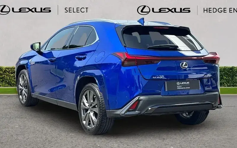 Used Lexus UX Sport Line 184 HP (135 kW) 2022 Azure blue SUV