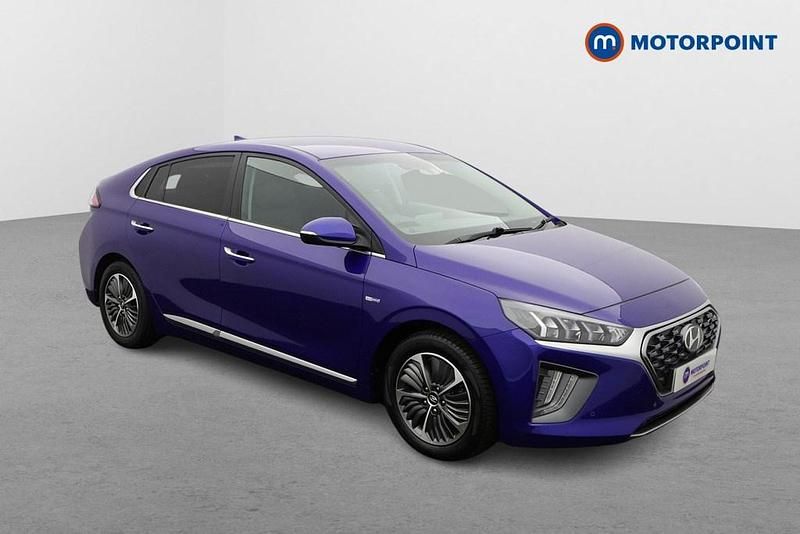 Blue Used 2021 Hyundai Ioniq Premium SE Sedan | £17,599 (A bit pricey) - Image 1/4