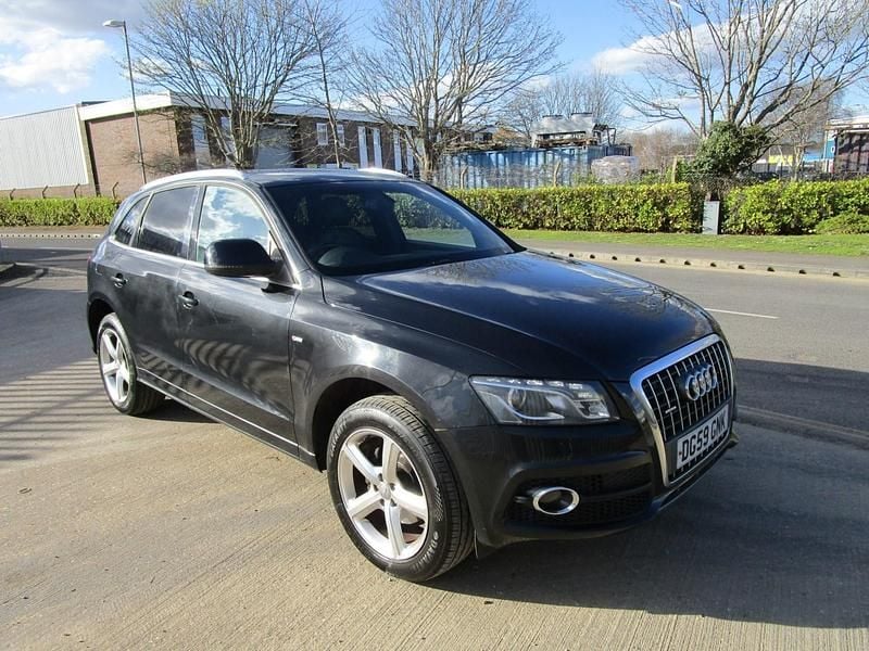 Black Used 2009 Audi Q5 S-Line SUV | £5,795 (Fair price) - Image 1/4