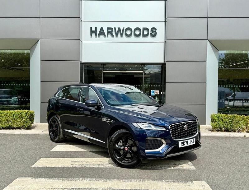 Blue Used 2021 Jaguar F-Pace R-Dynamic SUV | £28,480 (Super price) - Image 1/4