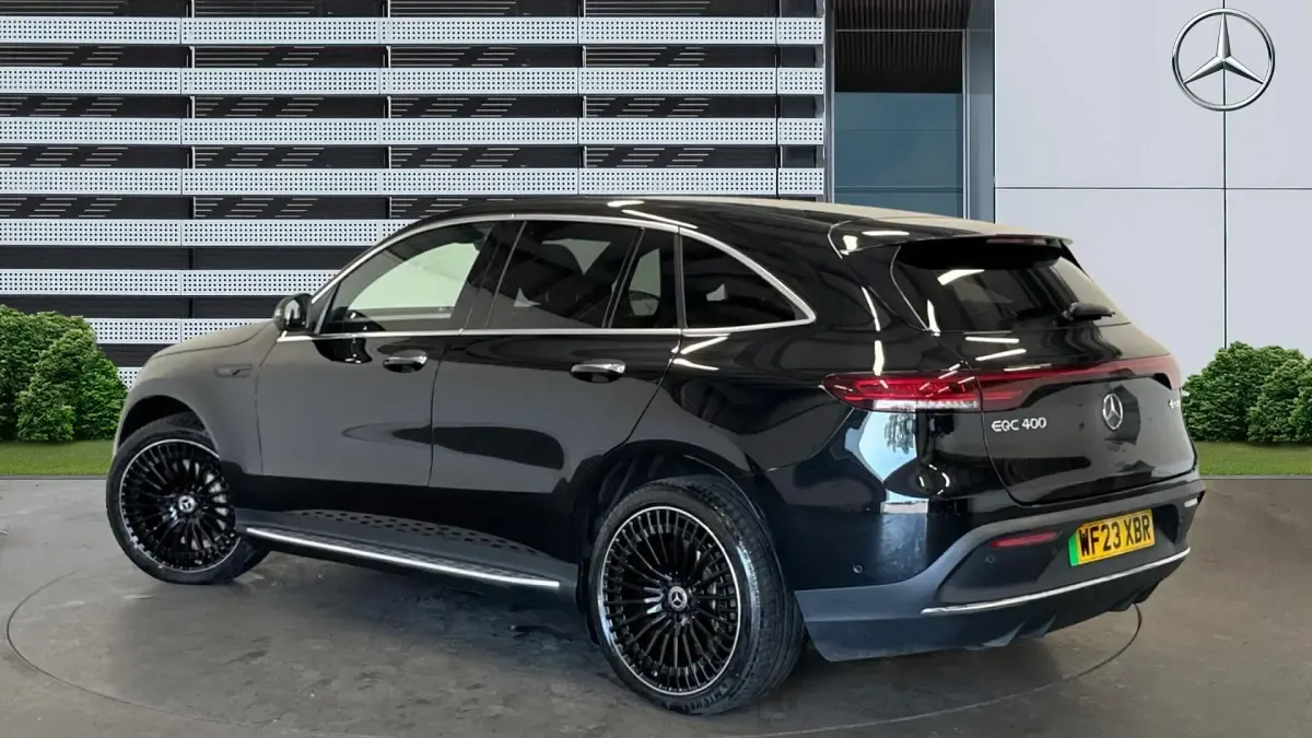 Used Mercedes EQC400 AMG Line Premium Plus 300 kW (408 HP) 2023 Black SUV