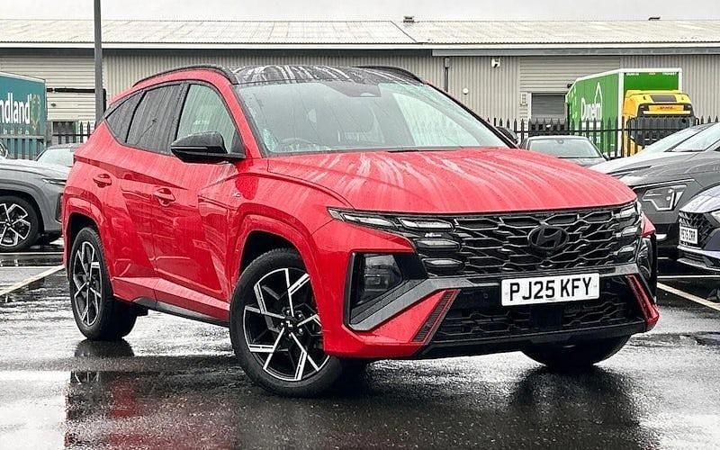 Red Used 2025 Hyundai Tucson N Line SUV | £32,472 (Super price) - Image 1/4