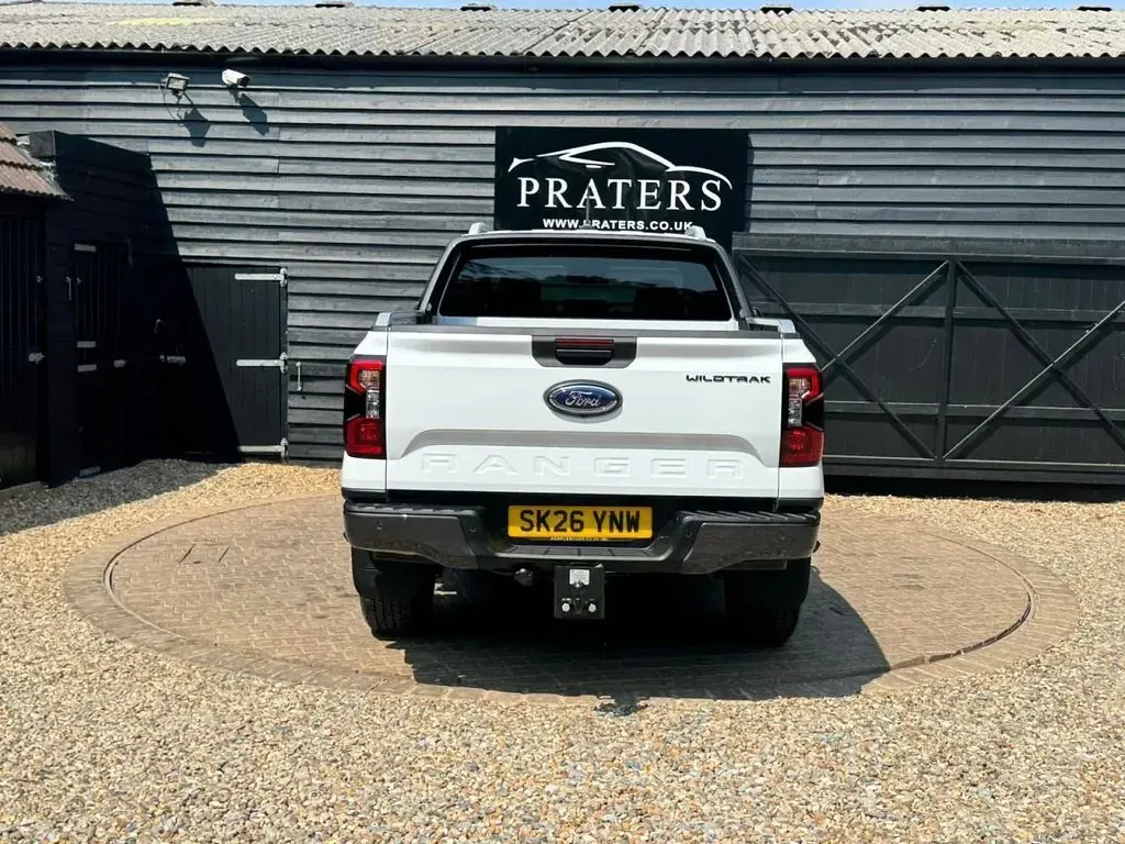 New Ford Ranger Wildtrack 2026 White Pickup