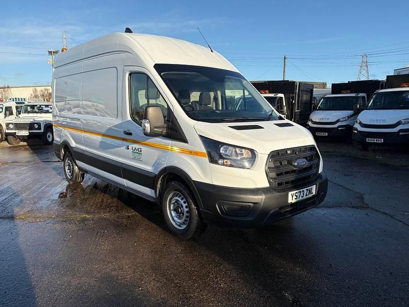 White Used 2023 Ford Transit Van | £17,995 (Fair price) - Image 1/4