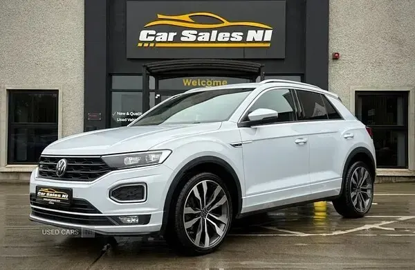 Used VW T-Roc R-line 150 HP (110 kW) 2022 Silver SUV
