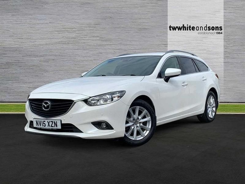 White Used 2015 Mazda 6 Estate | £9,950 (A bit pricey) - Image 1/4