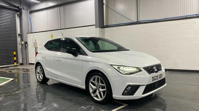White Used 2020 Seat Ibiza FR Hatchback | £11,698 (Fair price) - Image 1/4
