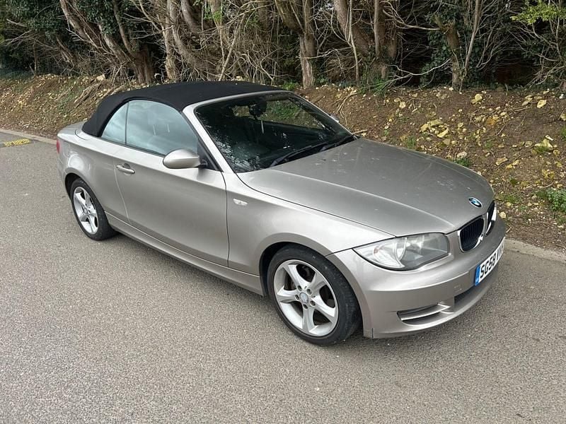 Used BMW 118 Cabriolet 2008 Silver Cabriolet