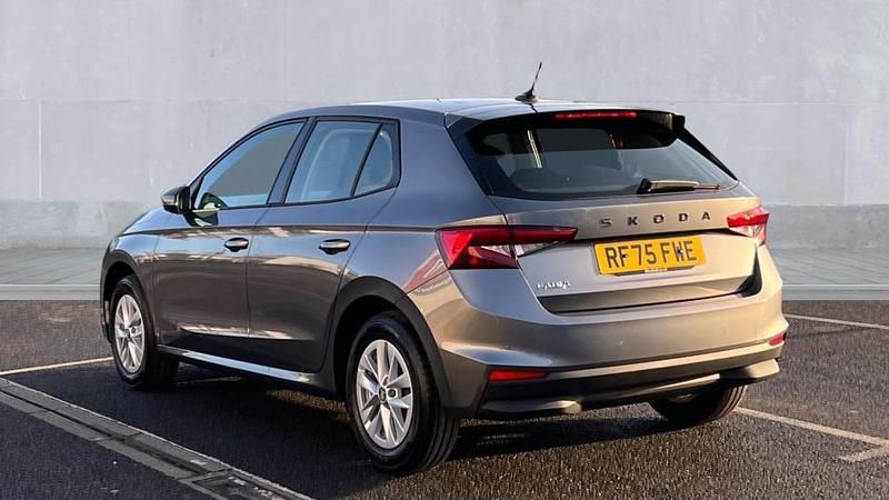 Used Skoda Fabia SE 95 HP (69 kW) 2025 Graphite grey metallic Hatchback