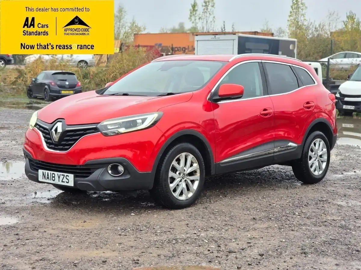 Begagnad Renault Kadjar Dynamique 110 HK (80 kW) 2018 Röd SUV