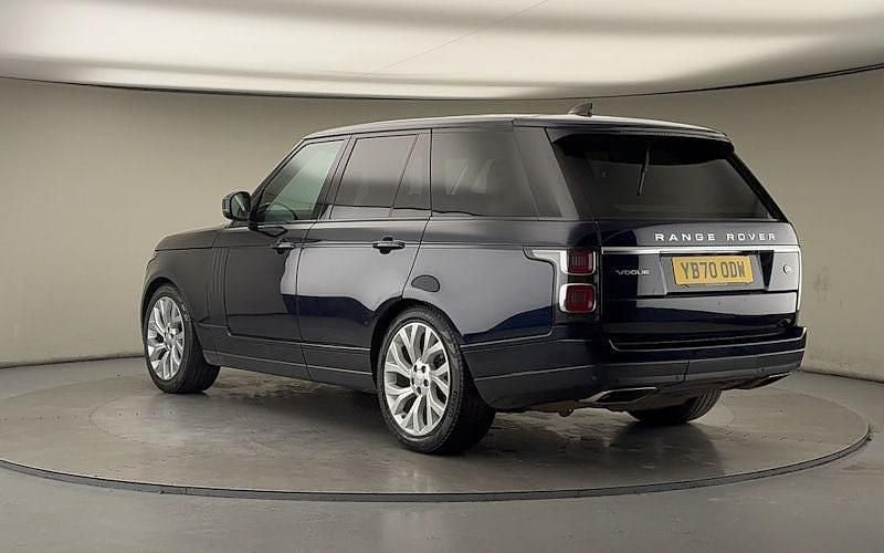 Used Land Rover Range Rover S 275 HP (202 kW) 2020 Portofino blue SUV