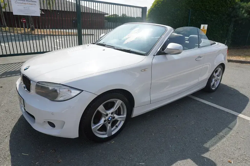Used BMW 118 Cabriolet Exclusive 2013 White Cabriolet