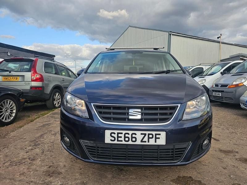 Used Seat Alhambra SE 150 HP (110 kW) 2016 Blue MPV
