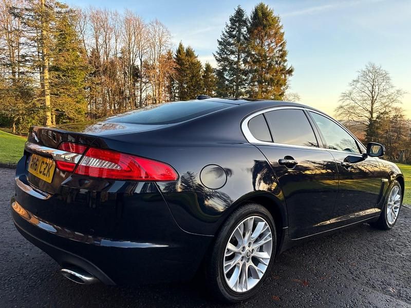 Used Jaguar XF Luxury 2011 Blue Sedan