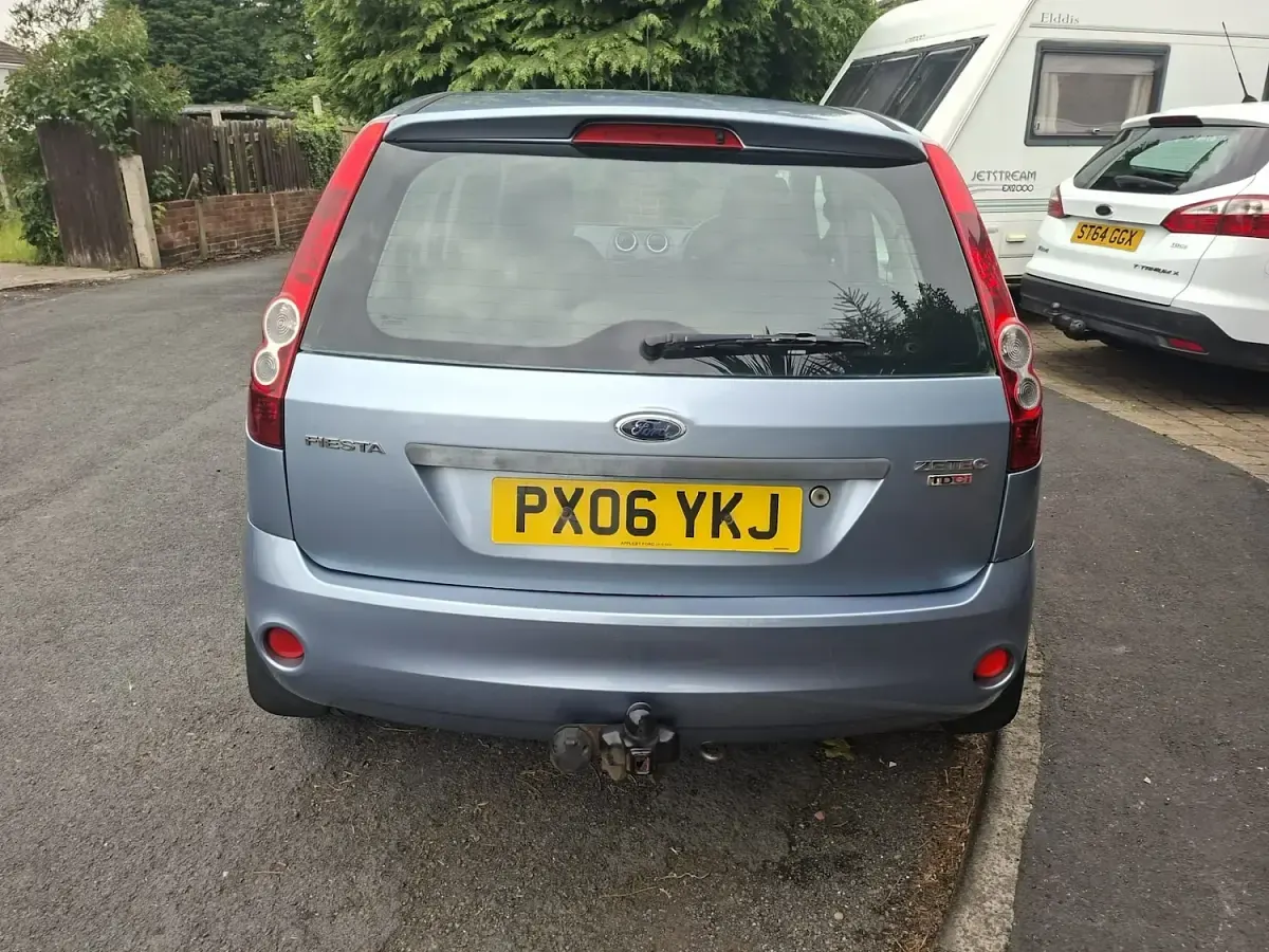 Used Ford Fiesta Zetec 2006 Blue Hatchback