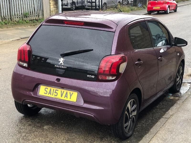 Used Peugeot 108 Allure 2015 Purple Hatchback