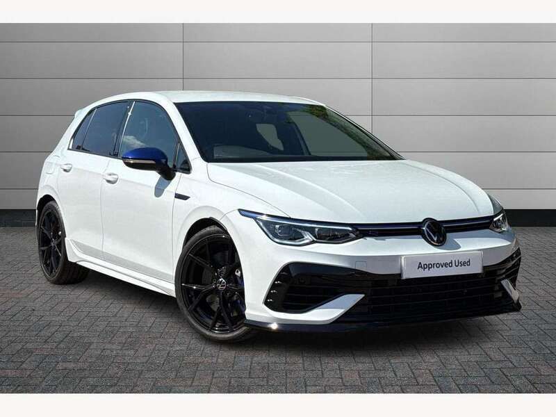 Pure white Used 2023 VW Golf VIII R Hatchback | £36,495 - Image 1/4