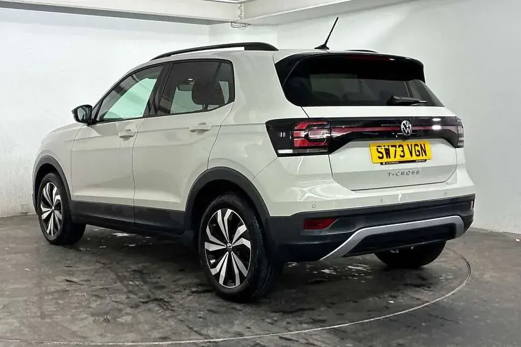 Used VW T-Cross Black Edition 110 HP (80 kW) 2023 Grey SUV