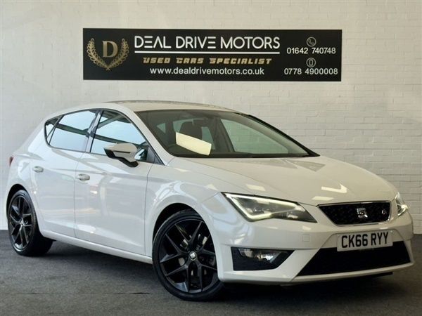 White Used 2016 Seat Leon FR Hatchback | £9,990 (Fair price) - Image 1/1