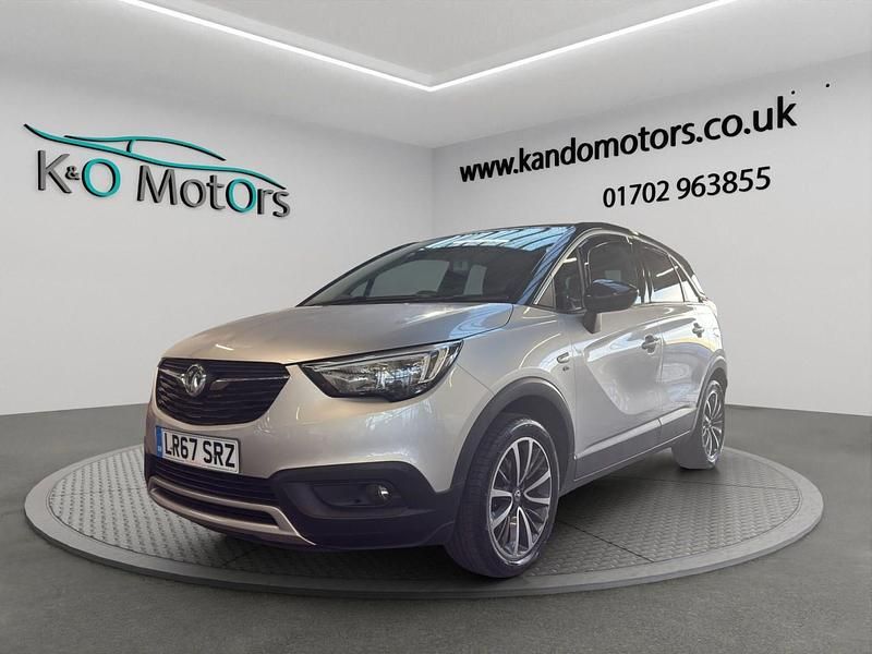 Used Vauxhall Crossland X Elite 130 HP (95 kW) 2017 Silver SUV