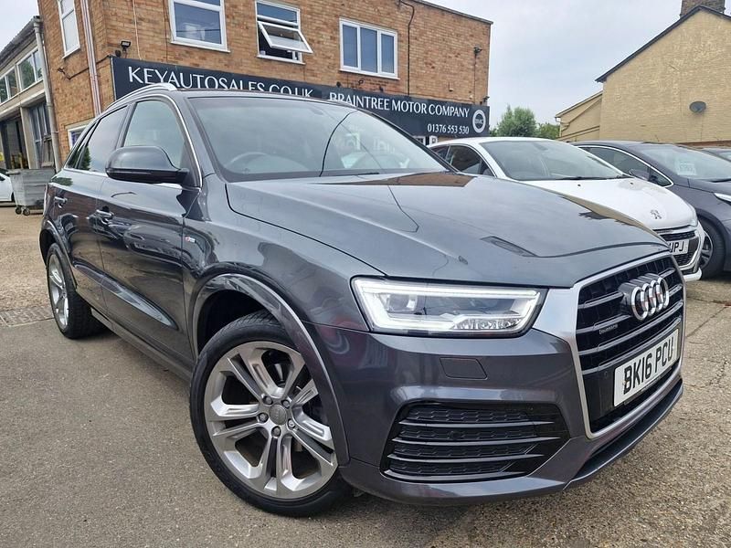 Grey Used 2016 Audi Q3 S-line plus SUV | £14,995 (Fair price) - Image 1/3