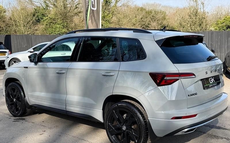 Used Skoda Karoq SportLine 150 HP (110 kW) 2024 Grey SUV
