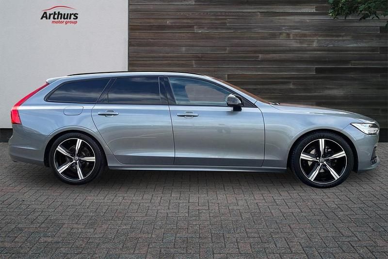 Grey Used 2019 Volvo V90 R-Design Estate | £19,190 (A bit pricey) - Image 1/4