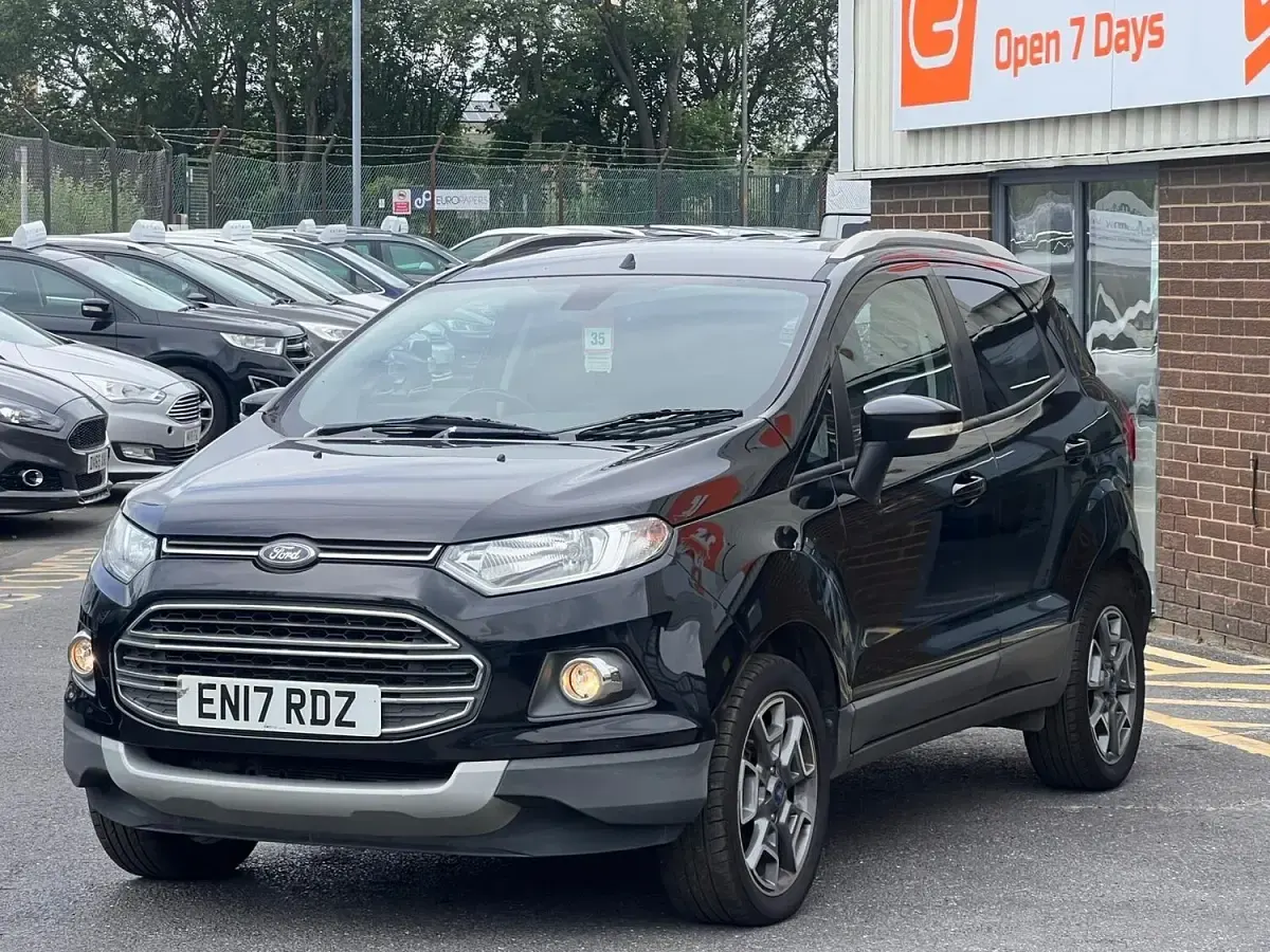 Used Ford Ecosport Titanium 95 HP (69 kW) 2017 Black SUV